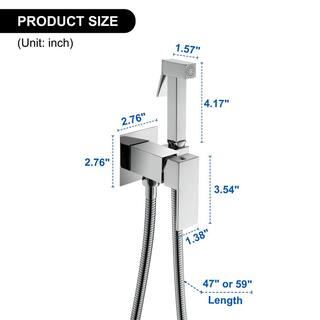 Nestfair Non-Electric Bidet Attachment in Chrome SMD6028P