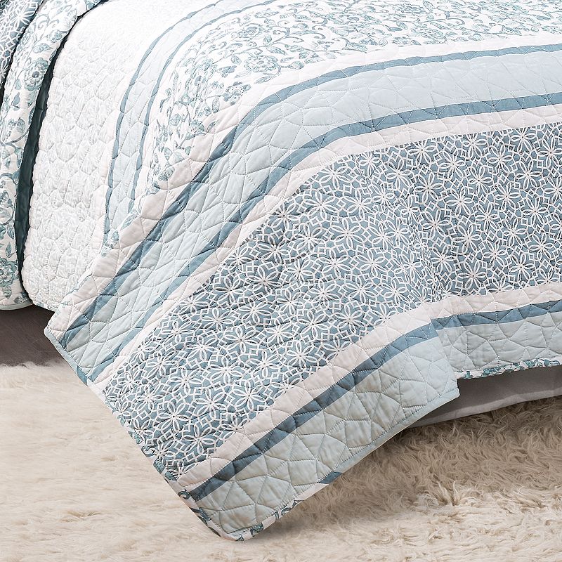 Lush Decor 3-piece Nisha Quilt Set