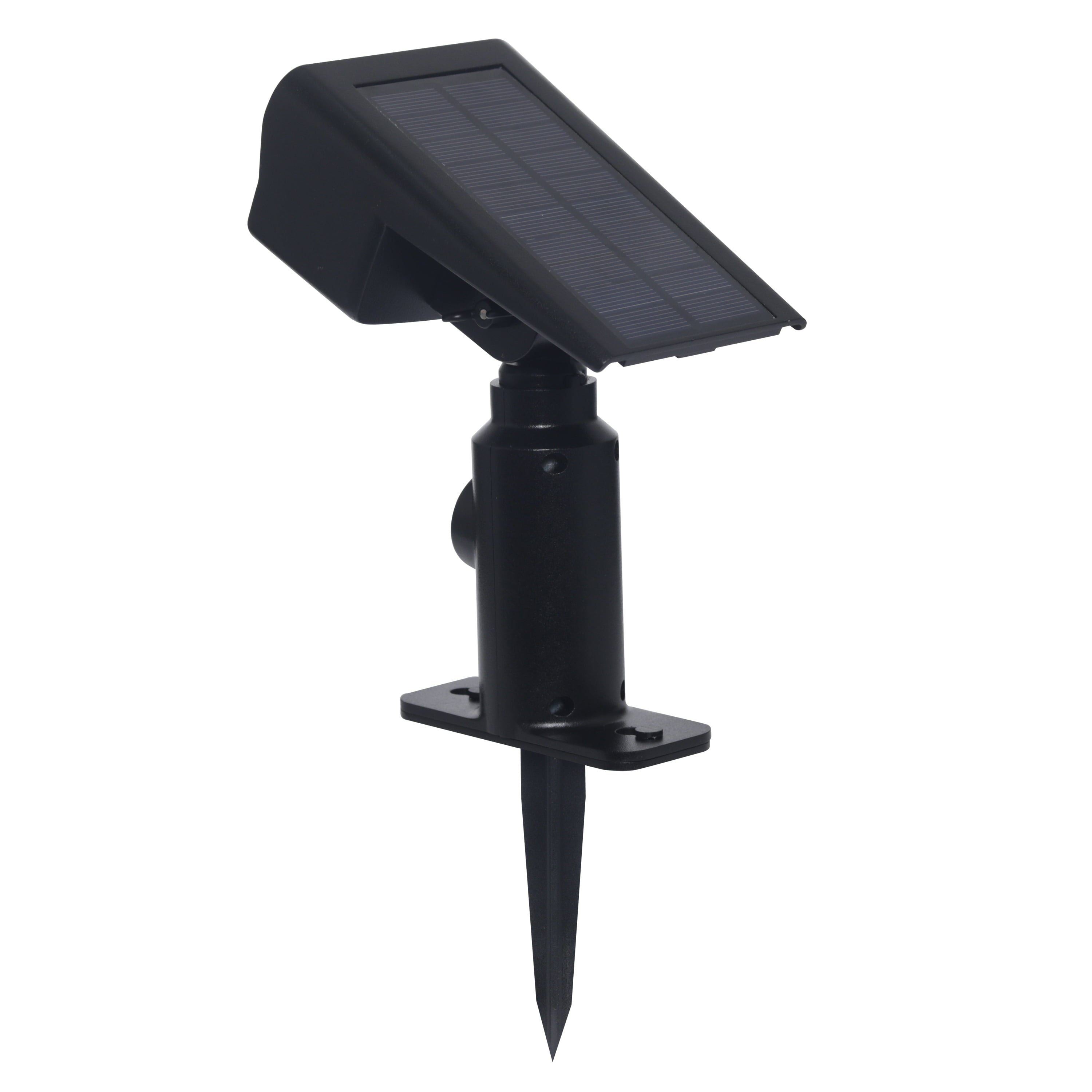 Better Homes and Gardens Solar Motion Sensor LED Spotlight 30-600 Lumens， Stake or Mount