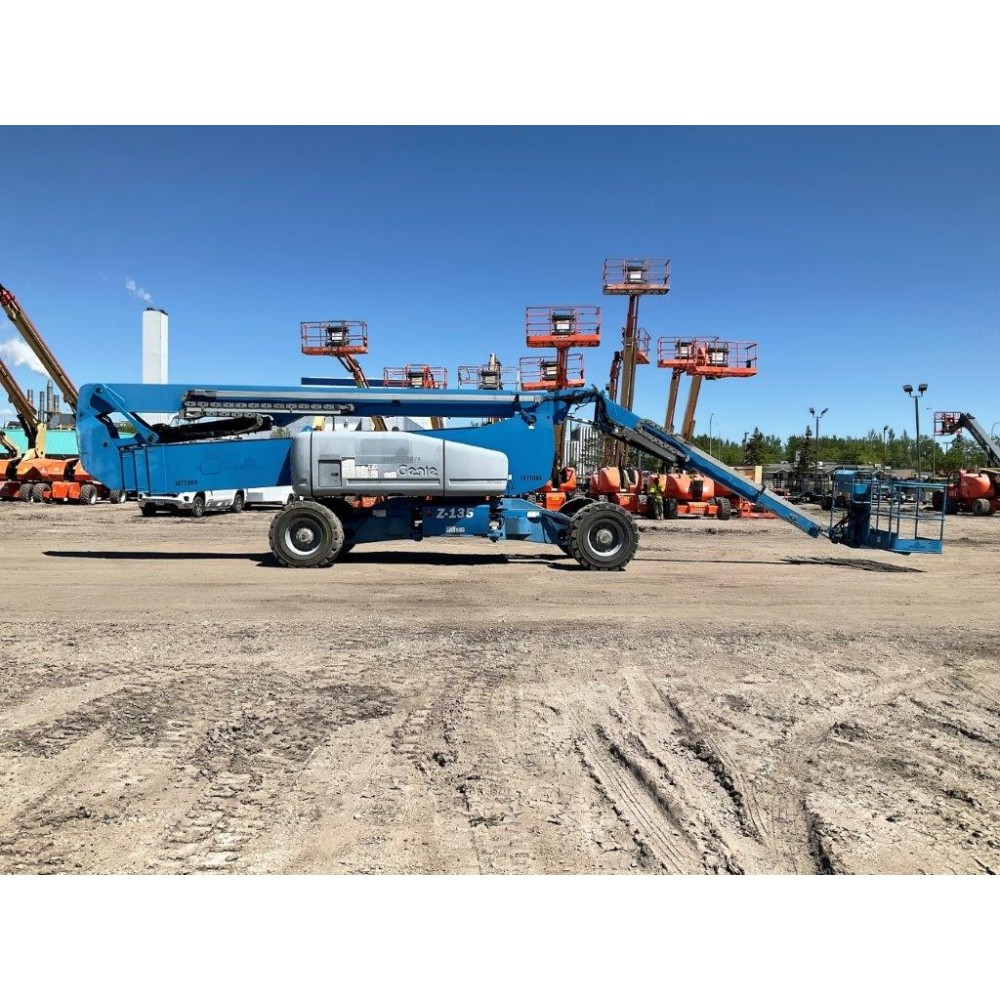 Genie Z135/70 135and#8242; Boom Lift Rough Terrain Articulated 600 Lbs 2008 Used ;