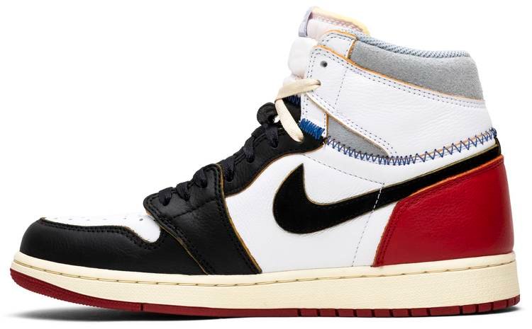 Union LA x Air Jordan 1 Retro High NRG 'Black Toe' BV1300-106