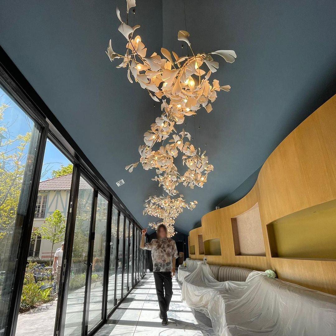 Gingko Chandelier G