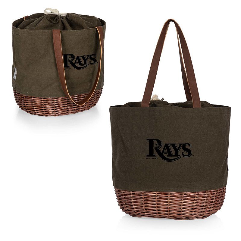 Picnic Time Tampa Bay Rays Coronado Basket Tote