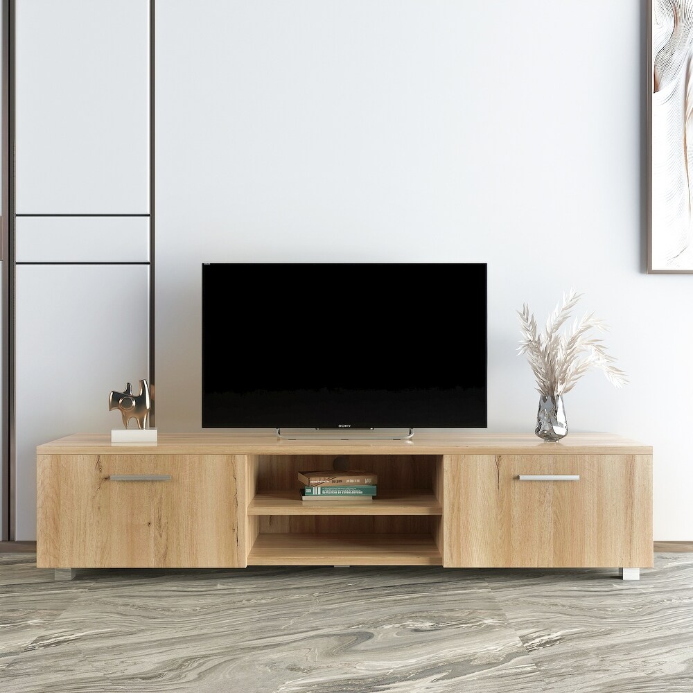 Wood TV Stand for 70\