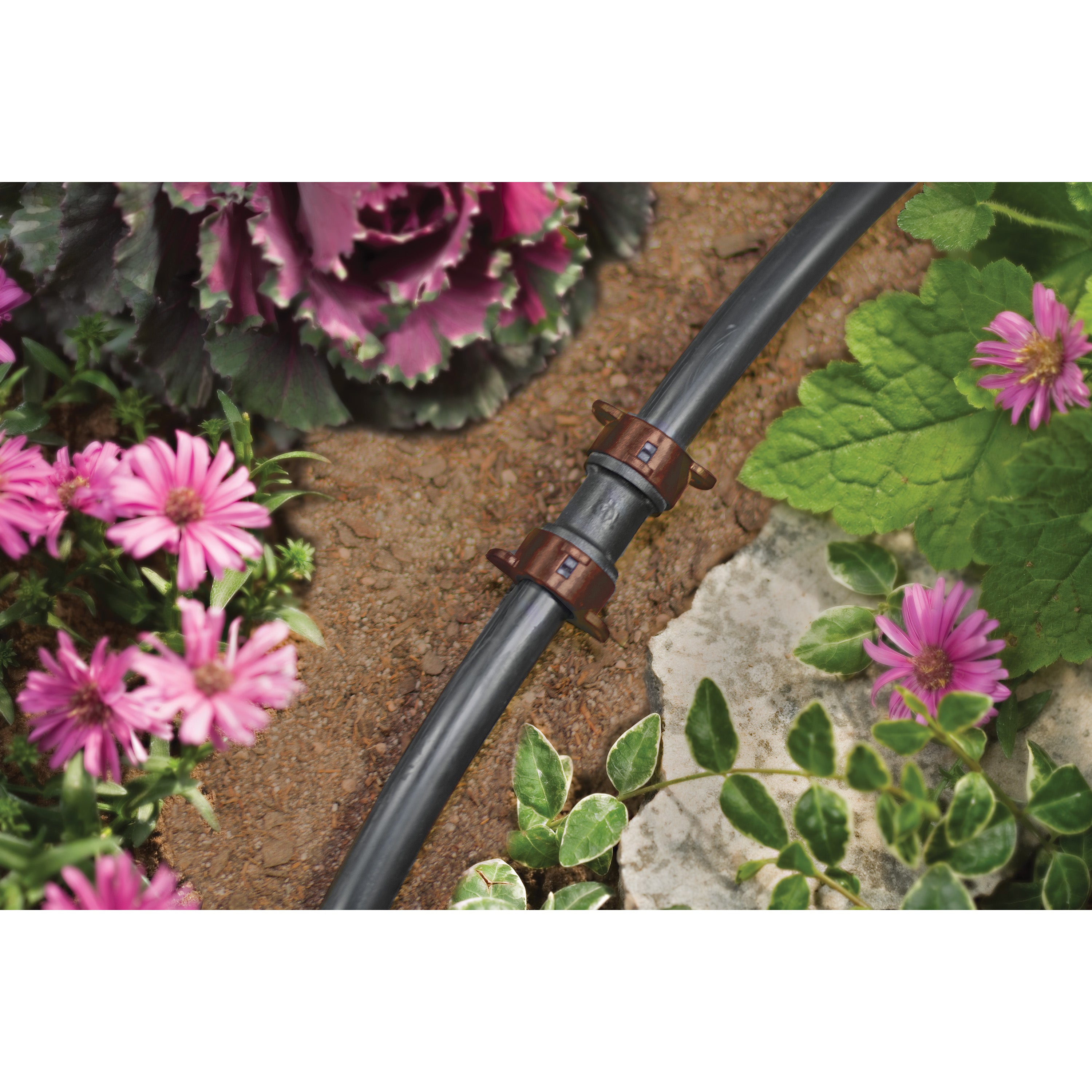 Orbit Drip-Lock Coupling for 1/2 inch Tubing， Drip Irrigation