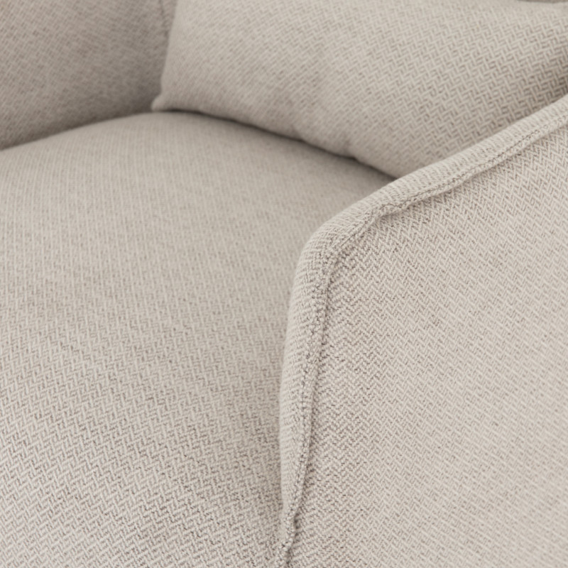 Kersey Swivel Chair   Transitional   Armchairs And Accent Chairs   by Marco Polo Imports  Houzz