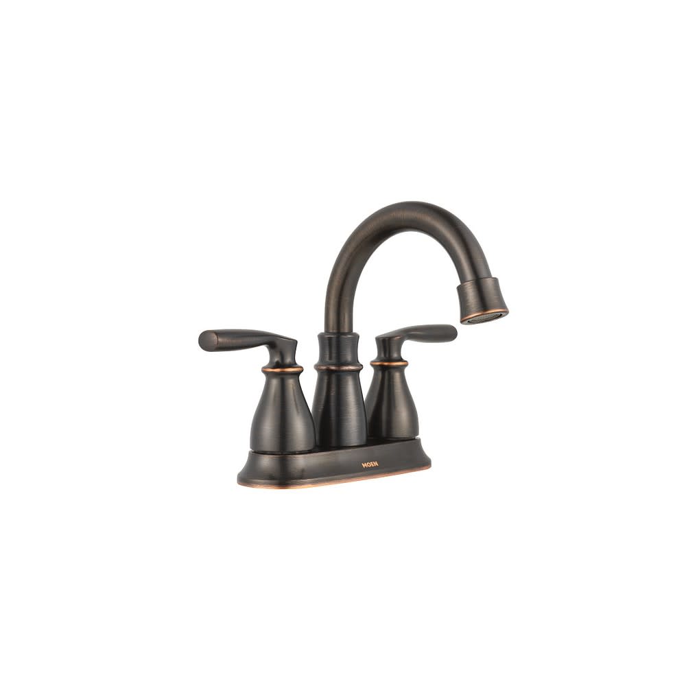 Moen Hilliard Bathroom Faucet Bronze 2 Handle High Arc