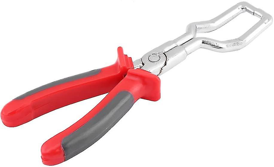 Fuel Intake Pipe Pliers Car Fuel Intake Pipe Pliers Gasoline Fuel Pipe Loose Disconnect Pliers Clamps Pliers Removal Tool (black Red) (1pcs)