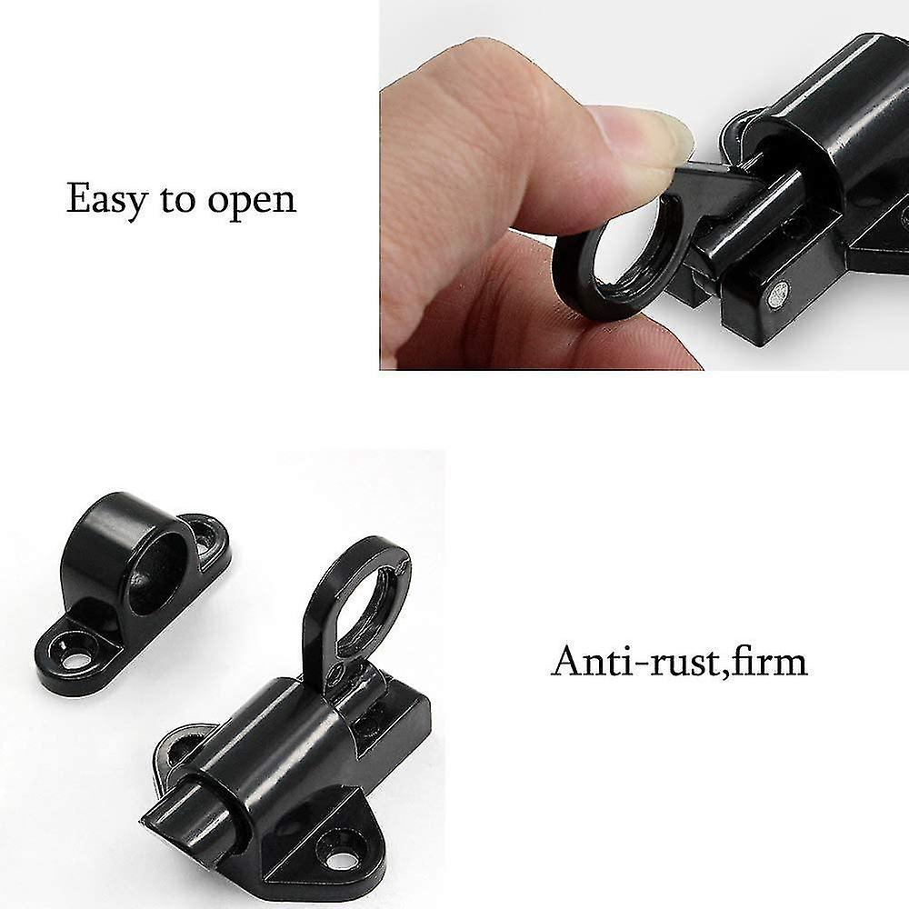 Pieces Door Latch， Latch，door Latch Bolt，with 4 Screwssuitable For Doors And ， Doors， Toilet Doors， Cabi， Wardrobes