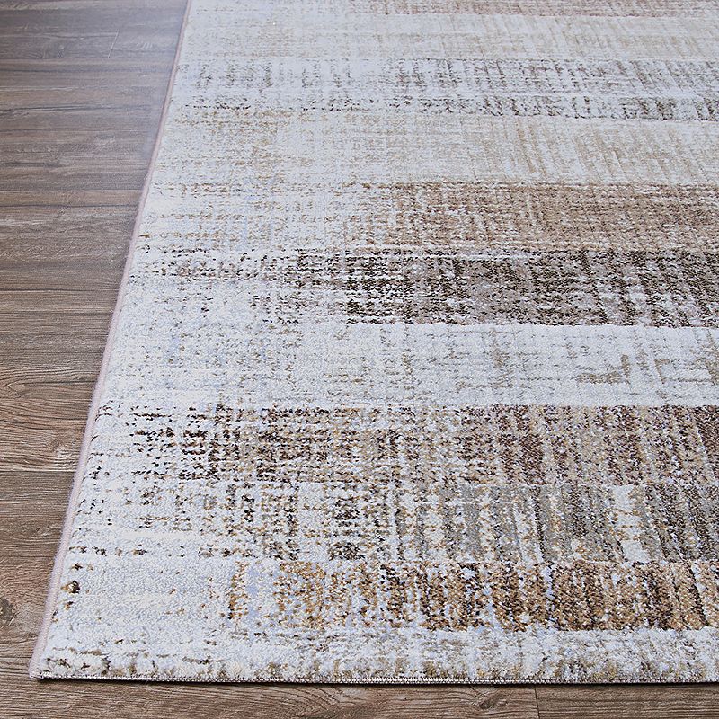 Couristan Easton Distress Abstract Striped Rug