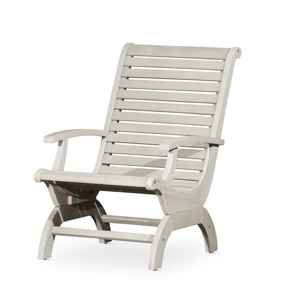 DTY Outdoor Living Aspen Eucalyptus Plantation Chair