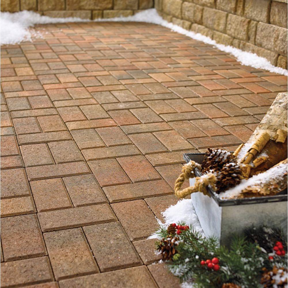 Anchor 8 in. x 4 in. x 2.25 in. Autumn Blend Concrete Holland Paver (486- Piece Pallet) 10154769