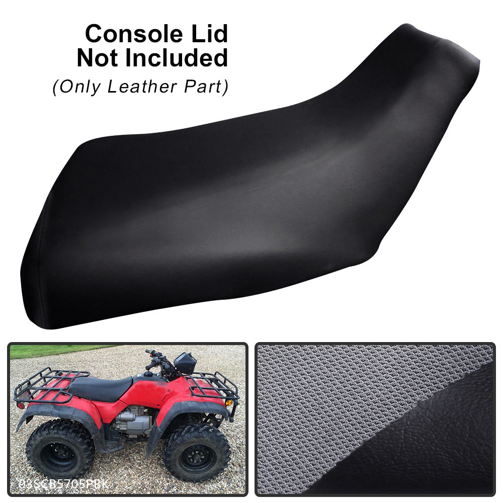 G-Plus Seat Cover Motorcycle ATV Seat Leather Protector Fit for 1997-2004 Foreman 400-450 Black