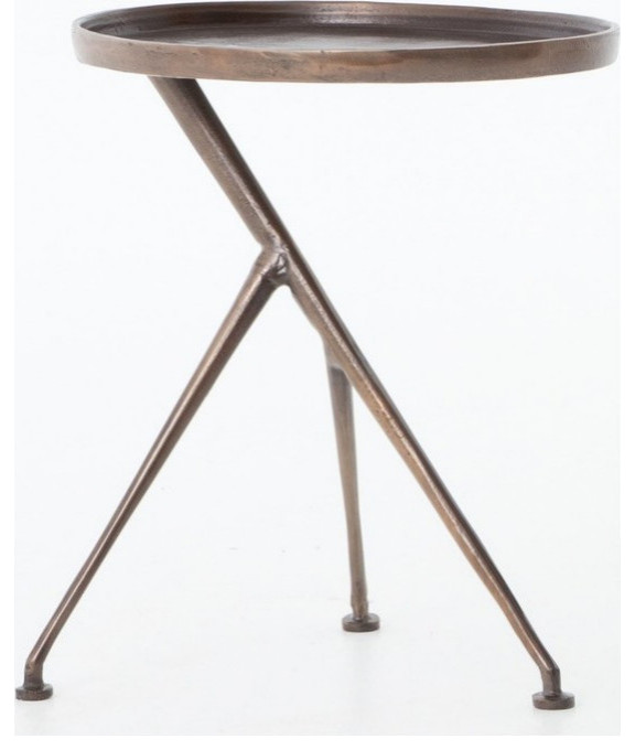 Milton Accent Table   Industrial   Side Tables And End Tables   by Virgil Stanis Design  Houzz