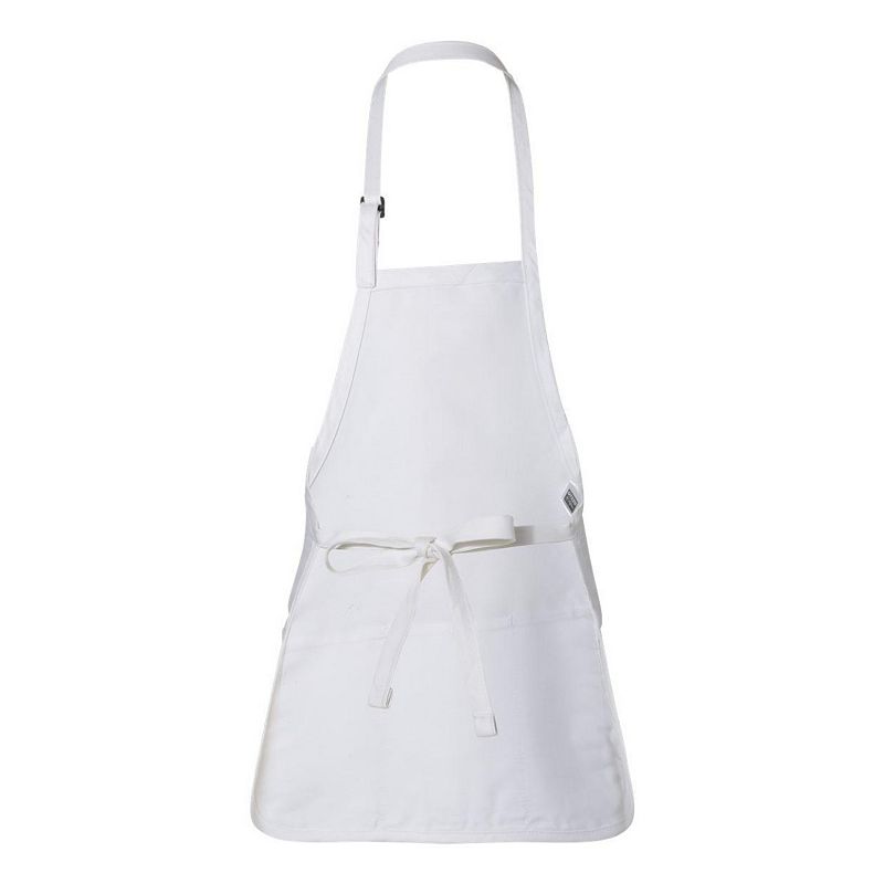 Full-Length Apron with Pouch Pocket