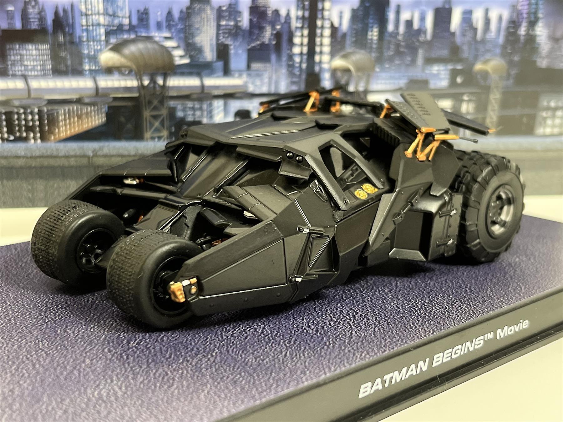 Batman Begins DC Batmobile The Tumbler 1:43 Scale Eaglemoss MBAEN004