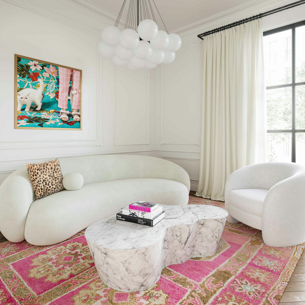 TOV Furniture Slab Marble Coffee Table   Traditional   Coffee Tables   by Beyond Design  ampMore  Houzz