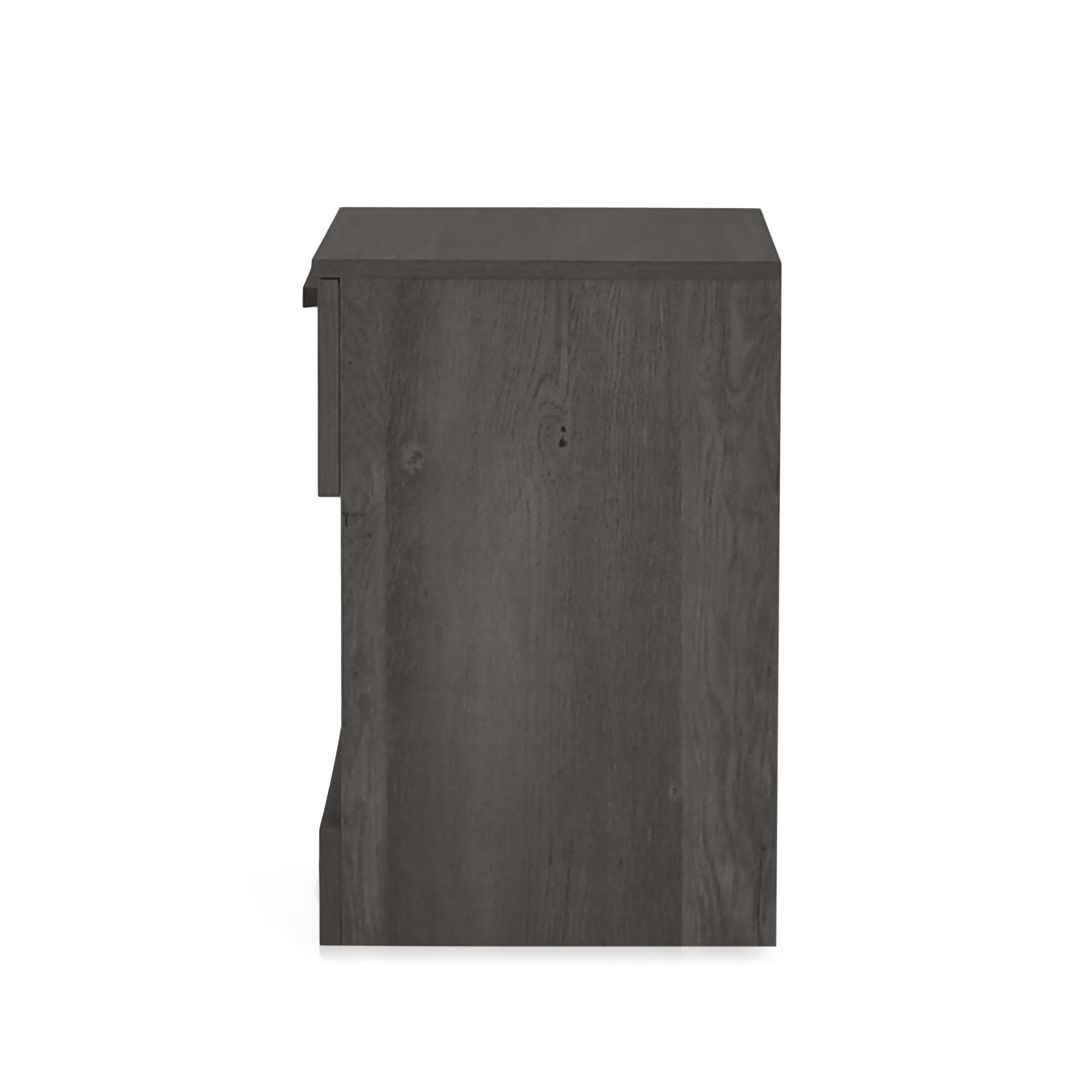 Broxon Rustic 1 Drawer Nightstands, Set of 2