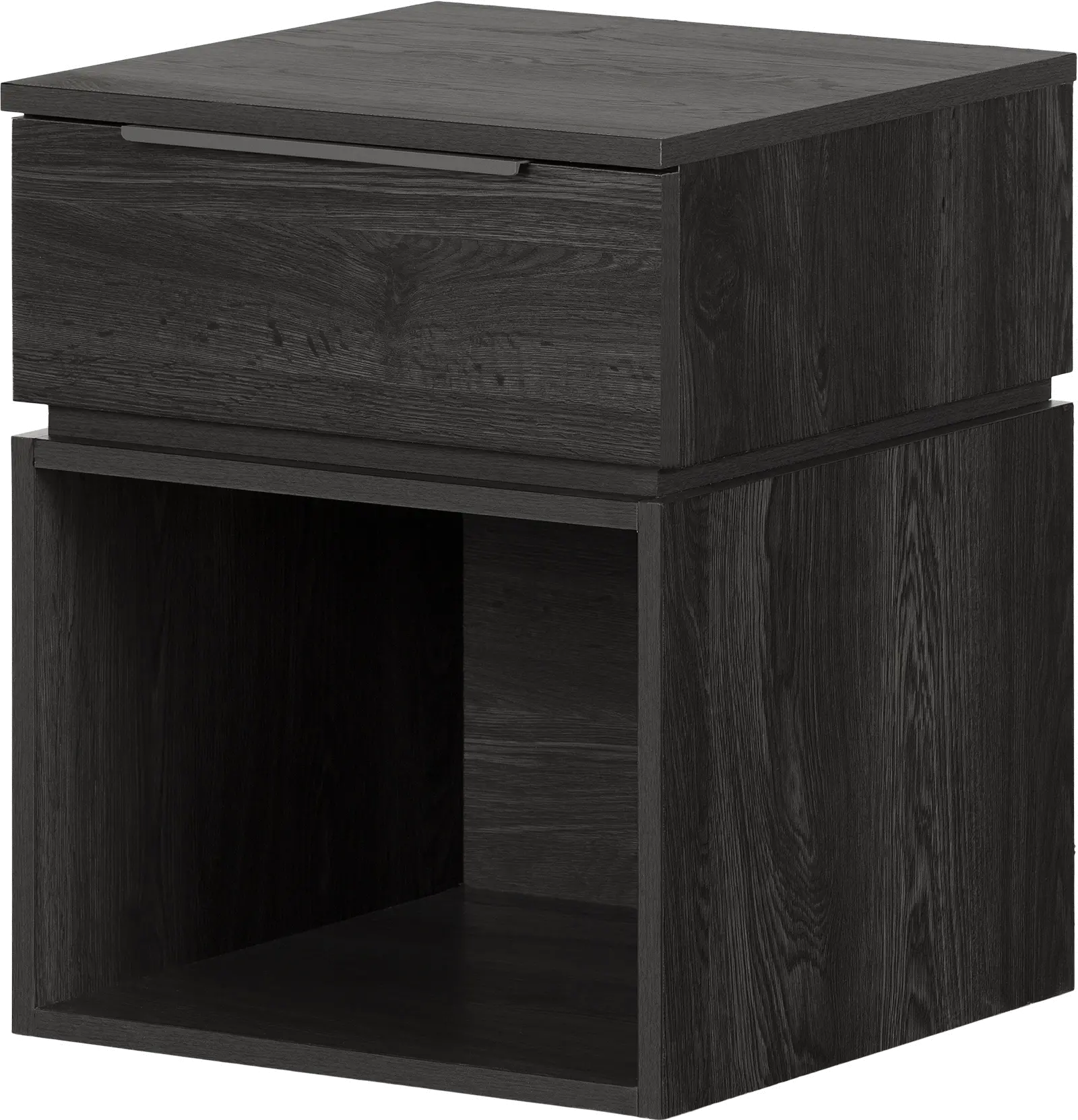 Hourra Gray Oak Nightstand - South Shore