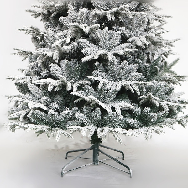 Snow Flocked Christmas Tree 7foot Artificial Pine Tree