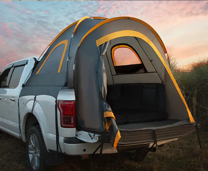 HOTO 190T 150D 210D Waterproof Pickup Truck Tent New Style Outdoor Camping Car Tail Tent