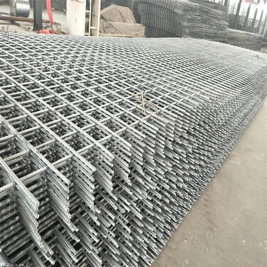 Factory supply cheap 150x150 mm concrete reinforcement wire mesh welded brc mesh