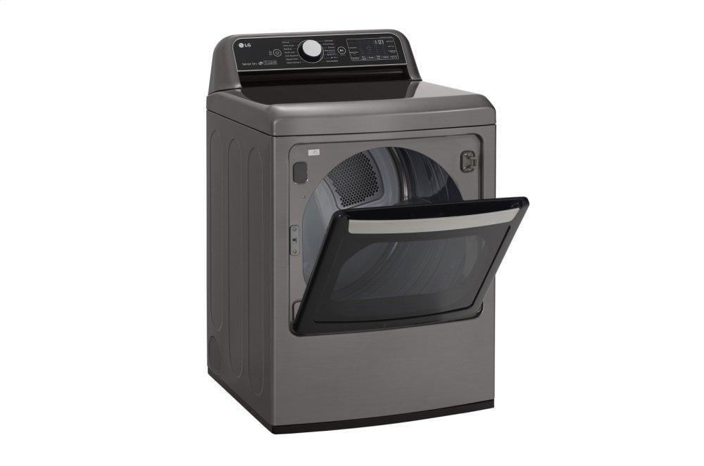 Lg DLEX7800VE 7.3 Cu.Ft. Smart Wi-Fi Enabled Electric Dryer With Turbosteam™