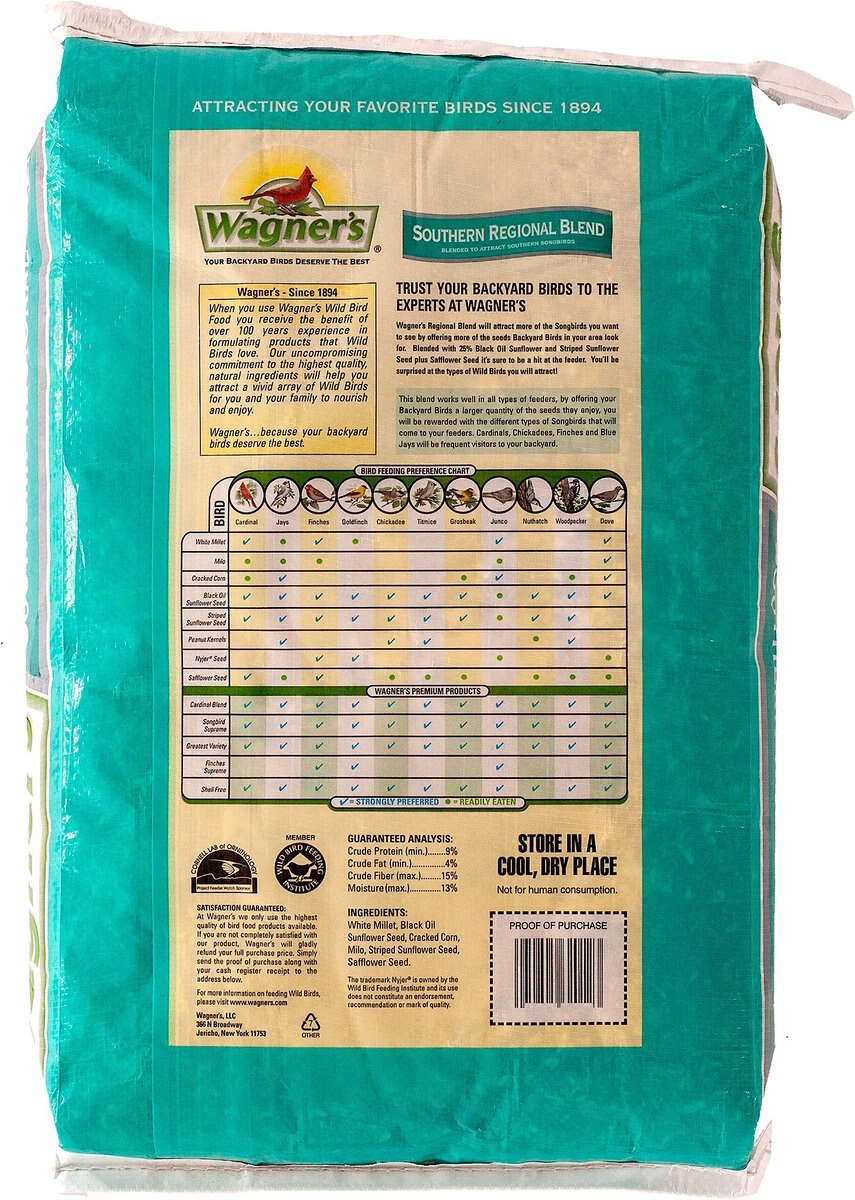 Wagner's Southern Regional Blend Deluxe Wild Bird Food