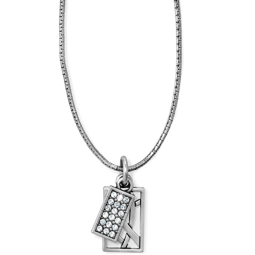 Brighton  Meridian Zenith Charm Necklace in Silver