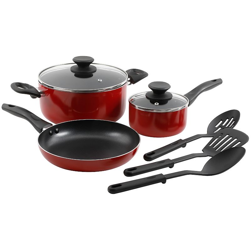 Gibson Home Palmer 8-Piece Cookware Set