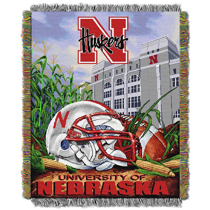 Nebraska Cornhuskers Tapestry Throw by Northwest