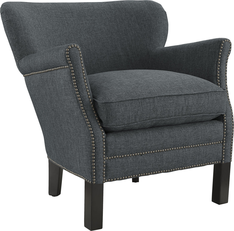 Helston Armchair   Transitional   Armchairs And Accent Chairs   by HedgeApple  Houzz