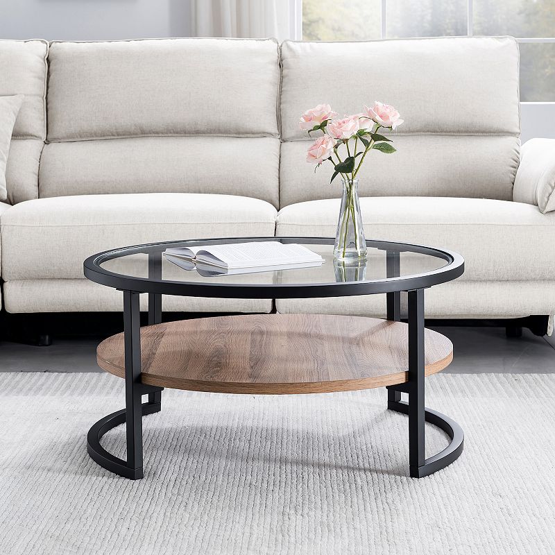 Finley and Sloane Winston Round Coffee Table