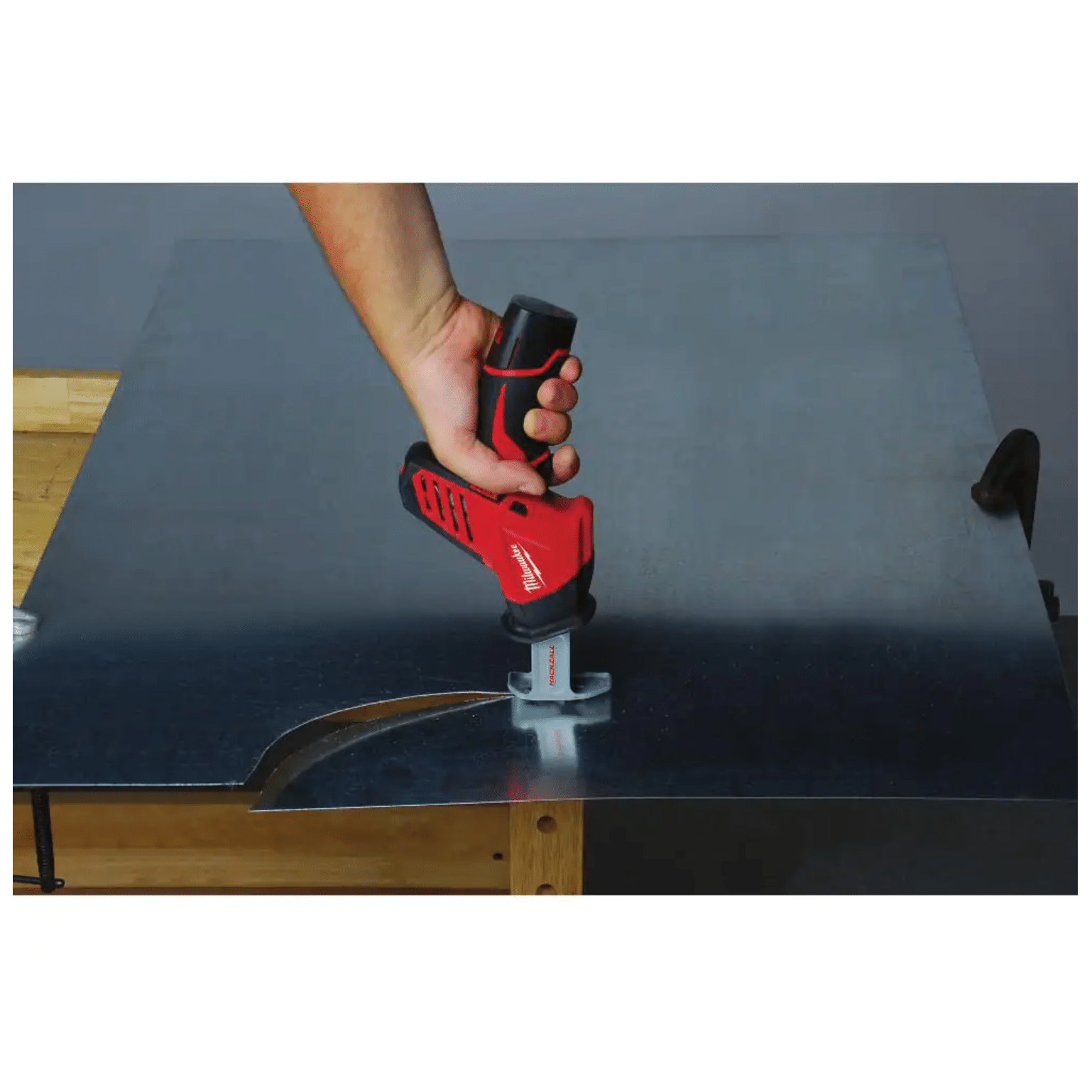 Milwaukee M12 12-Volt Lithium-Ion Cordless PVC Shear Kit W/ M12 HACKZALL Reciprocating Saw (2470-21-2420-20)