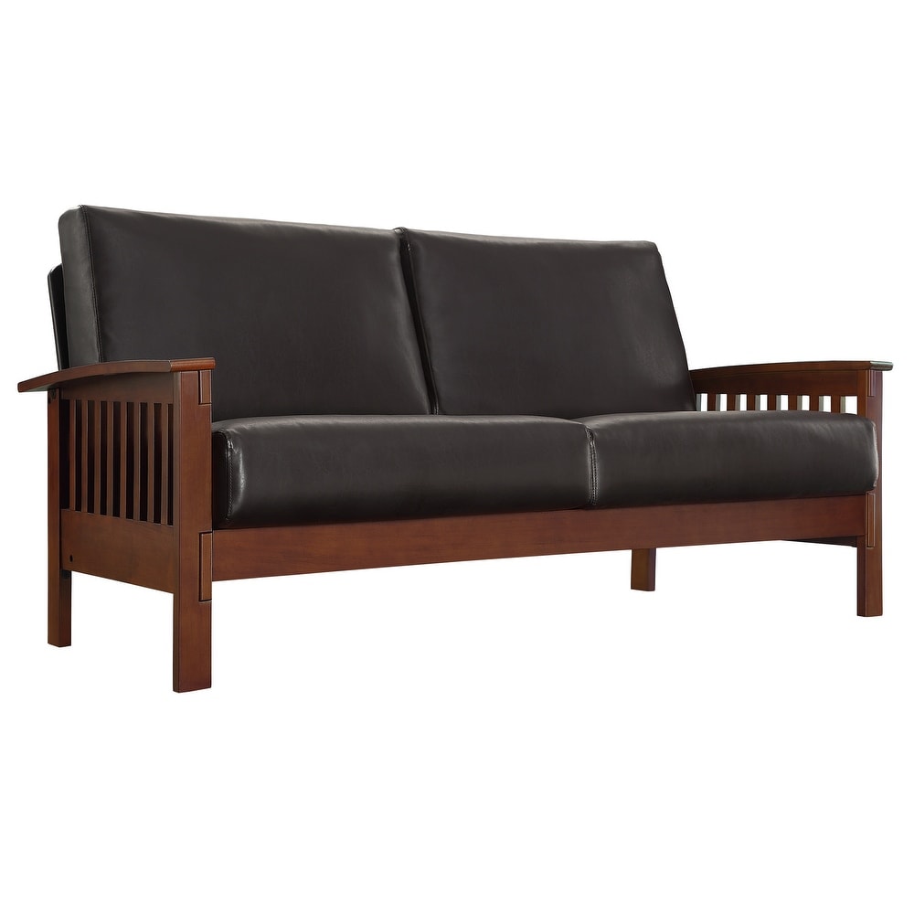 Hills Mission style Oak Sofa by iNSPIRE Q Classic