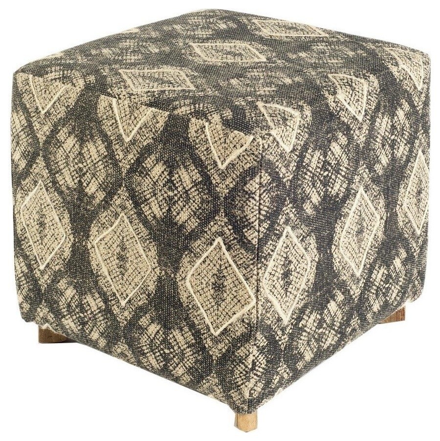 Mercana Pallu Ottoman   Contemporary   Footstools And Ottomans   by Mercana  Houzz