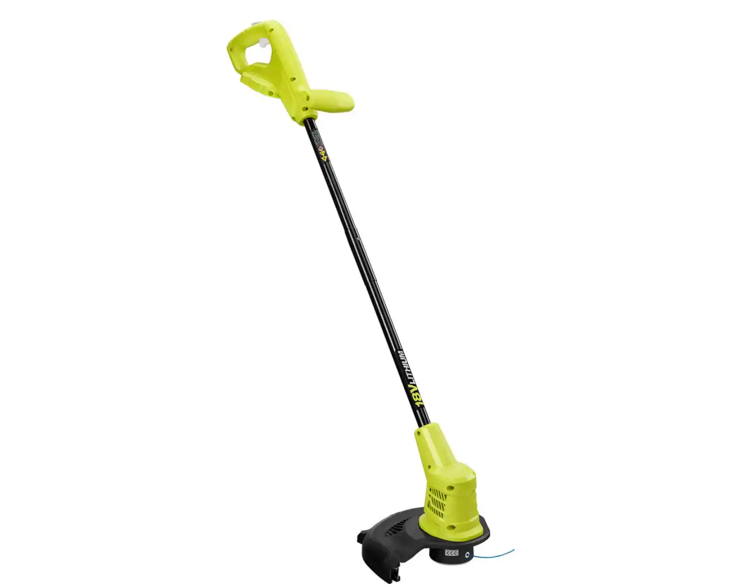 RYOBI P20130 ONE+ 18V 10 in. Cordless Battery String Trimmer with 1.5 Ah Battery and Charger