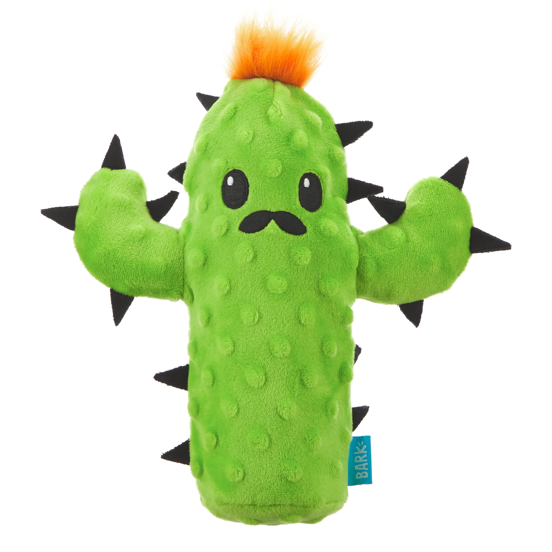 BARK Prickly Pete Dog Toy - Features Surprise Squeaker Toy， Xs to Small Dogs