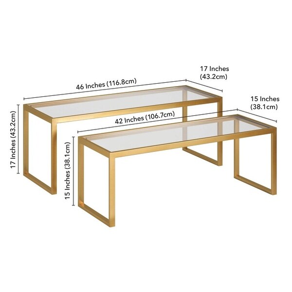 Rocco Nesting Coffee Table Set