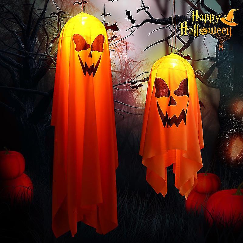 Halloween Ghost Decoration Lights Led Halloween Layout Halloween Decoration Props Usb String Lights Halloween Spider Web Lights