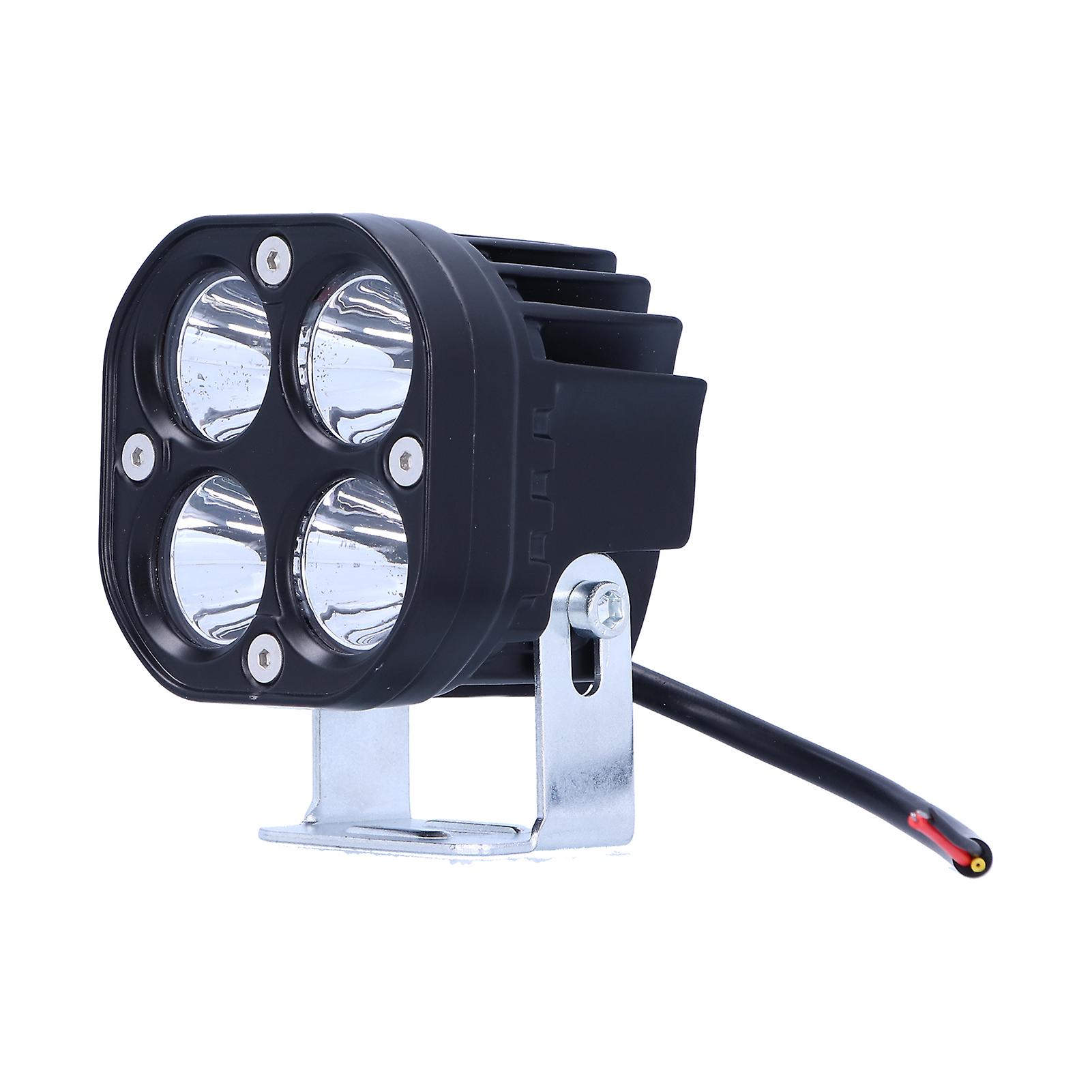 40w 4led 3in Work Light 4000lm Spot Lamp Ip67 Waterproof Universal For Car Trucks Motorcyclewhite Light 6000k