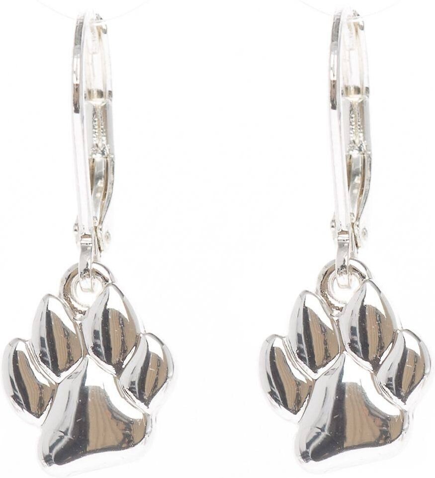 Pet Friends Paw Print Drop Earrings