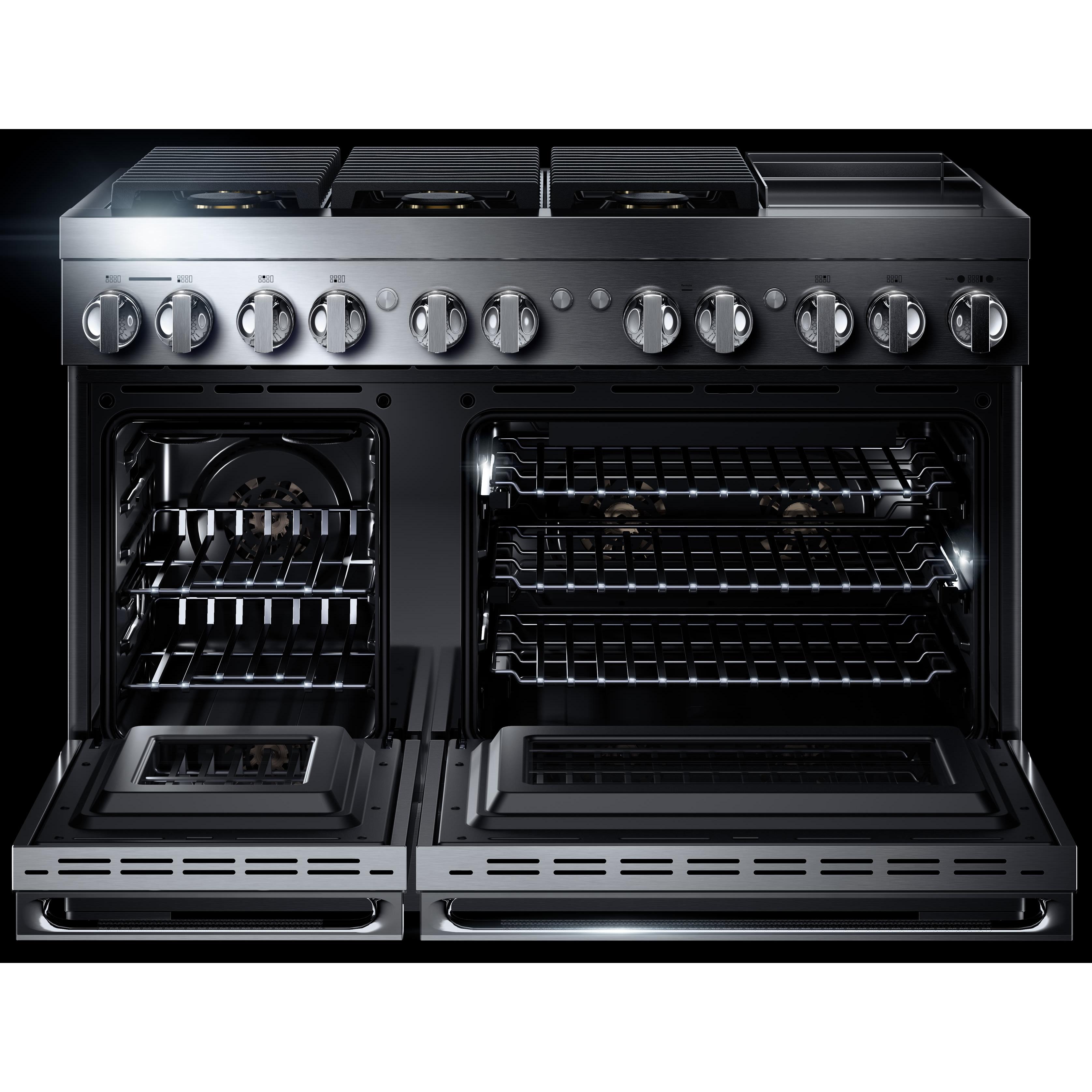 JennAir 48-inch Freestanding Dual-Fuel Range with JennAir® Culinary Center JDRP548HM