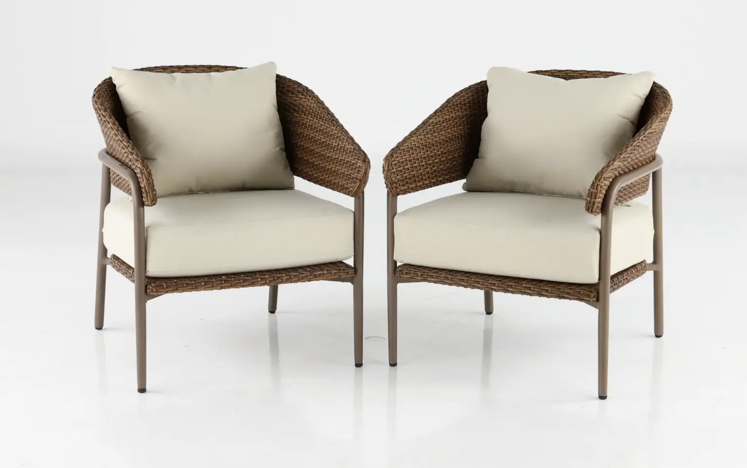 Drew and Jonathan Home Skyview Set of 2 Patio Lounge Chairs