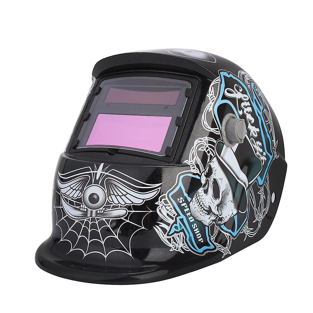 Leopard Auto Darkening Welding Helmet Mask Welders Grinding Function Solar Power