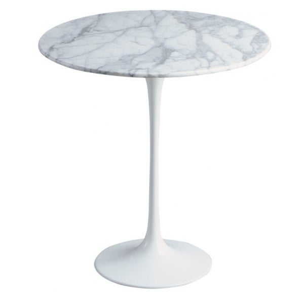 Marble Tulip Side Table