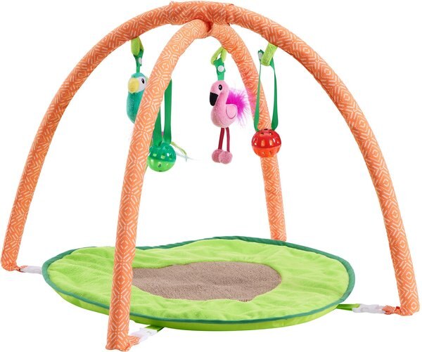 Catstages Jungle Mat Cat Activity Play Mat Cat Toy with Catnip