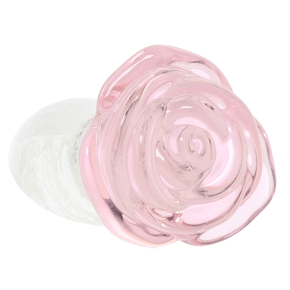 Intimately GG Glass Rose Plug