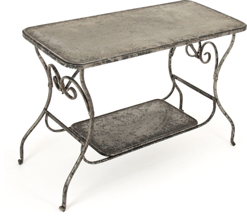 Iron Table   Farmhouse   Console Tables   by HedgeApple  Houzz