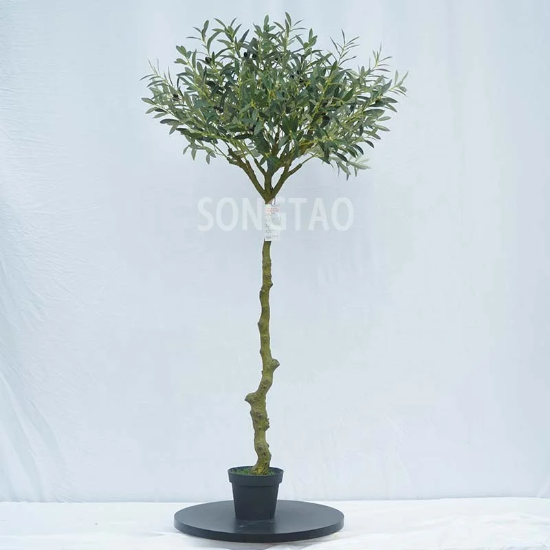 songtao Outdoor Home Decoration Greenolive Bonsai Artificialdecoration artificial plants wholesale greenery